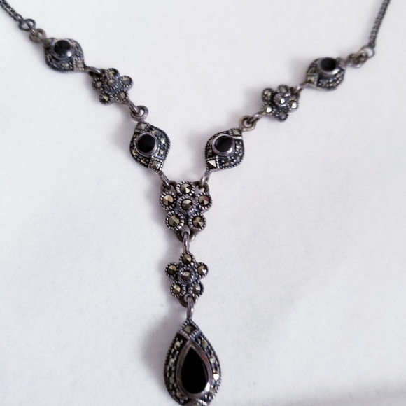 ♥️VINTAGE♥️ WILSONS JEWELER'S SOLID STERLING SILVER NECKLACE - Picture 7 of 10